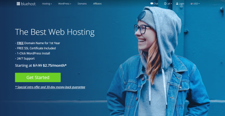 bluehost-website