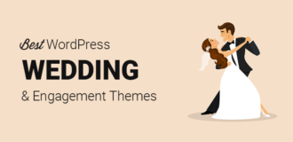 Best WordPress themes for wedding and engagement