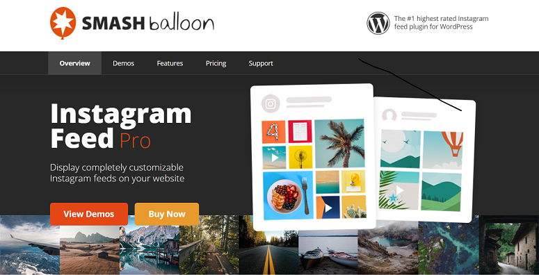 Instagram Feed- Smash Balloon, Instagram plugins