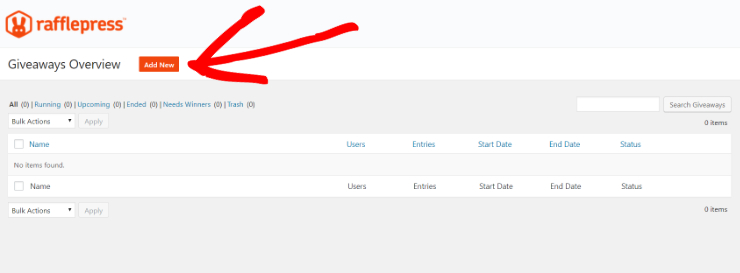 rafflepress-add-new-giveaway