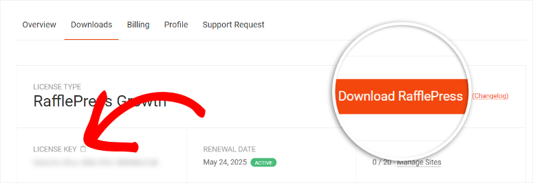 rafflepress-dashboard - IsItWP - Free WordPress Theme Detector rafflepress dashboard