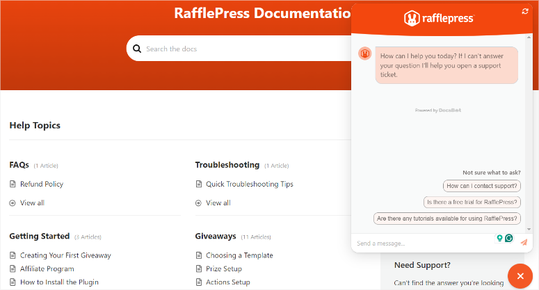 rafflepress-documentation - IsItWP - Free WordPress Theme Detector rafflepress documentation
