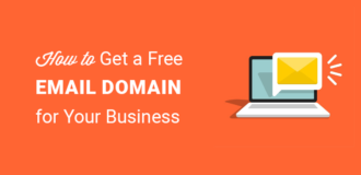 how to get a free email domain for your small business