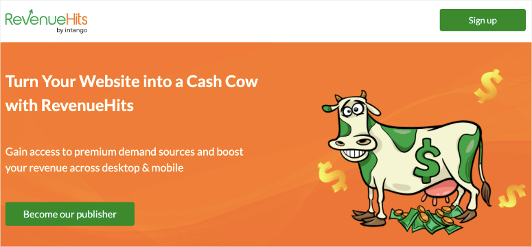 Revenuehits - IsItWP - Detector de temas de WordPress gratuito éxitos de ingresos