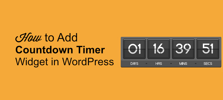 to Create a Countdown WordPress (Step by Step)