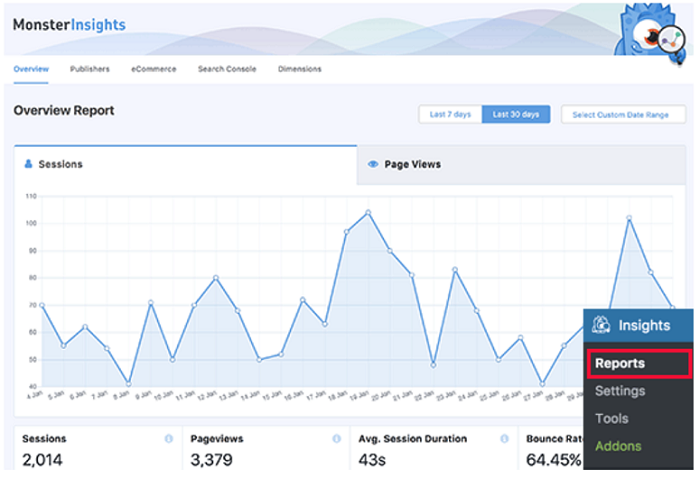 How to Add Google Analytics Dashboard to WordPress Admin 2