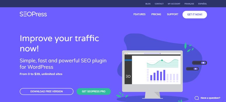 SEOPress - IsItWP - Free WordPress Theme Detector SEOPress