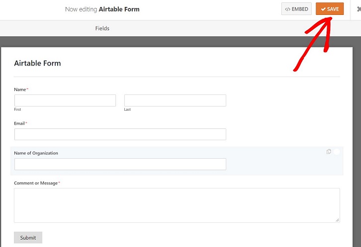 How to Create a Custom Airtable Form in WordPress 2