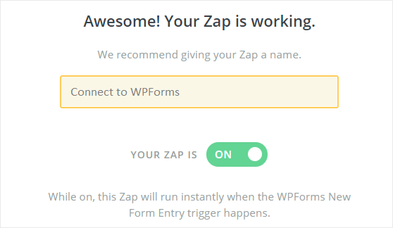 zap name