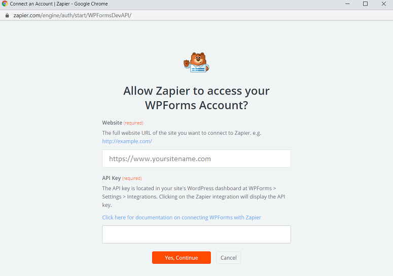 Zapier integration - IsItWP - Free WordPress Theme Detector
