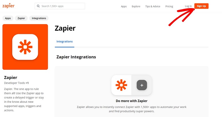 Zapier - IsItWP - Free WordPress Theme Detector Zapier, wpforms integration, airtabe forms