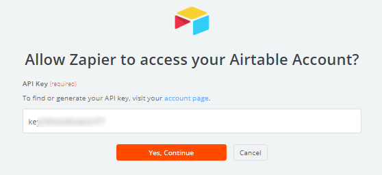 allow-zapier-to-access-airtable-account - IsItWP - Free WordPress Theme Detector