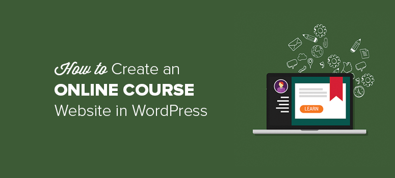 How to create an online course website in WordPress
