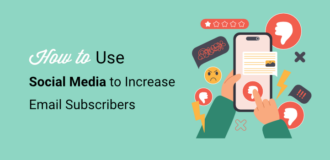 cómo usar las redes sociales para aumentar los suscriptores de correo electrónico