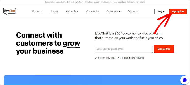 LiveChat Website