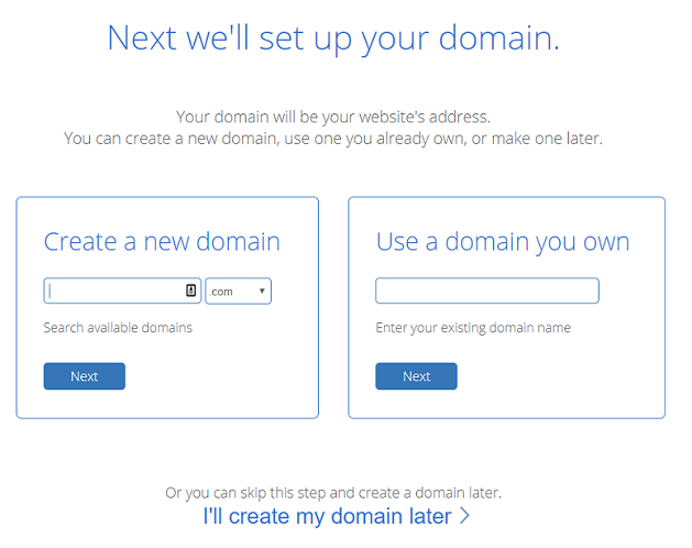 Bluehost domain names, free domain name