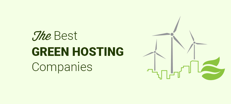 Best Green Hosting Companies