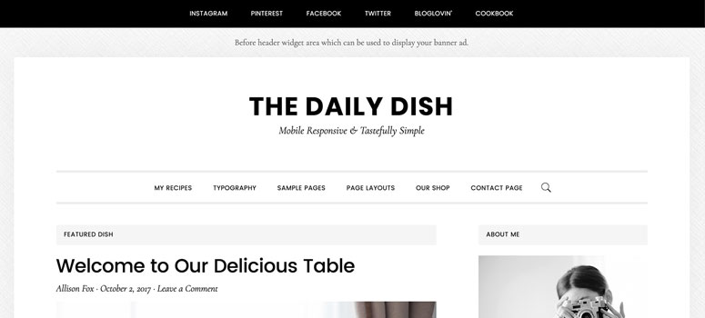 The Daily Dish Pro