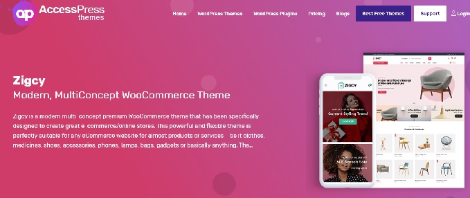 Zickiges Woocommerce-Thema