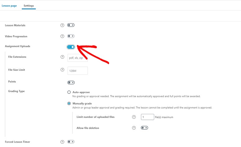 How to Start an Online Tutoring Business with WordPress 18 Assignmet uploads