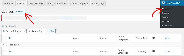 How to Start an Online Tutoring Business with WordPress 8 Create Courses with LearnDash