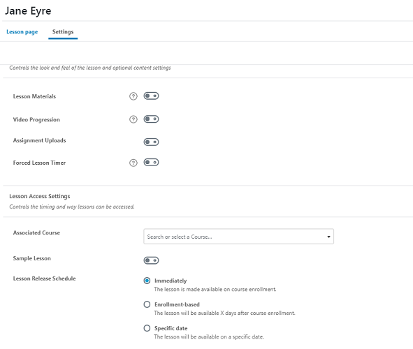 How to Start an Online Tutoring Business with WordPress 15 LearnDash course settings