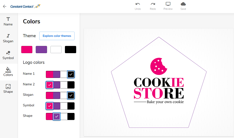 How to Make a Logo for Your Website for Free (Detailed Guide) 10 logo maker color options