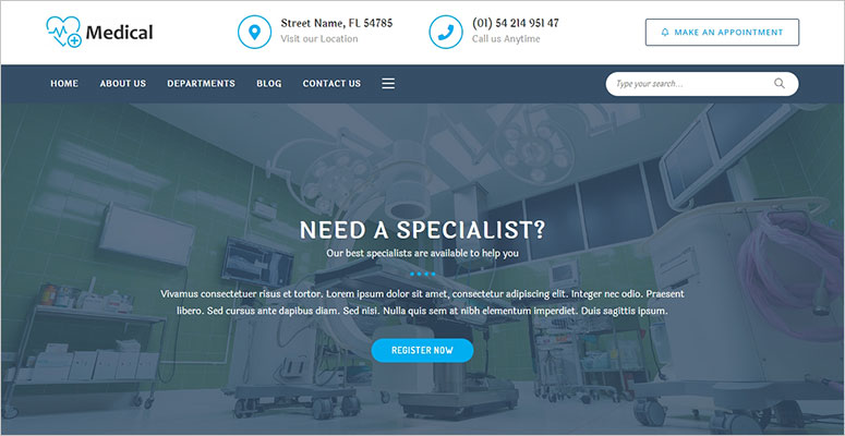 OceanWP Medical Theme - IsItWP - Free WordPress Theme Detector OceanWP Medical Theme