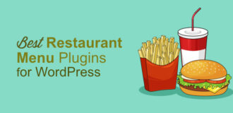 restaurant menu plugins