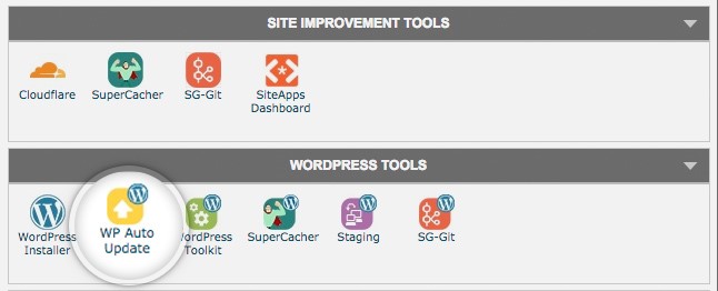 Siteground auto-update