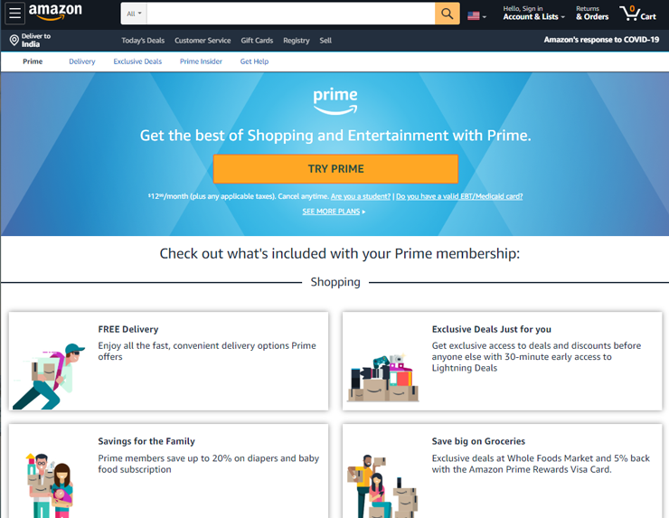 amazon prime subscription box business example