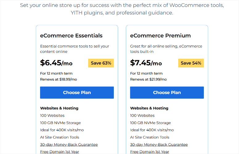 bluehost-woocommerce-plans - IsItWP - Free WordPress Theme Detector bluehost woocommerce plans
