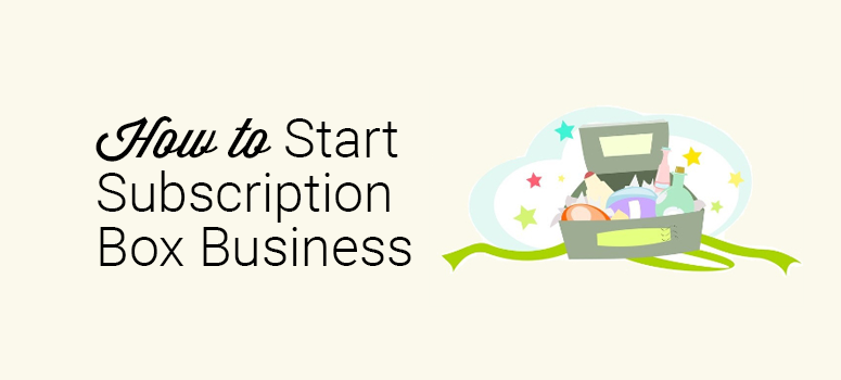 how to create a subscription box