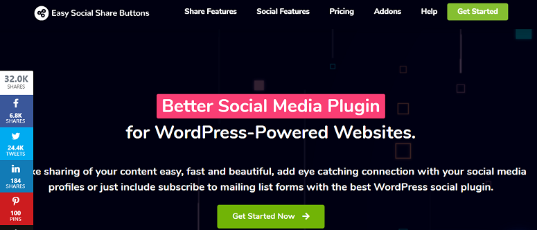Easy Social Share Buttons
