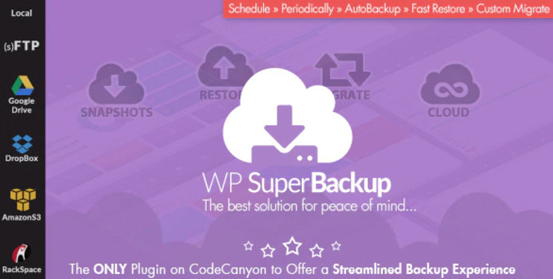 Super backup do WP e Clone