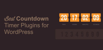 countdown timer plugins