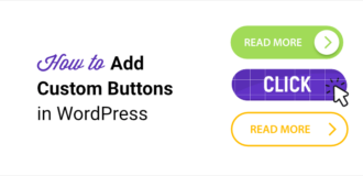 How to add and style buttons in WordPress