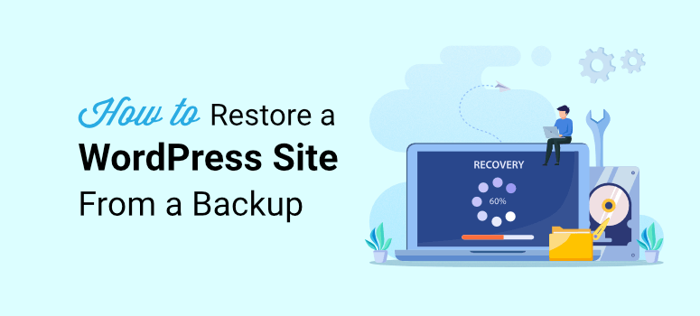 How to restore a wordpress site from backup