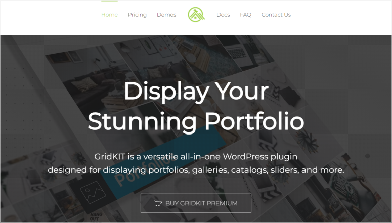 gridkit portfolio gallery