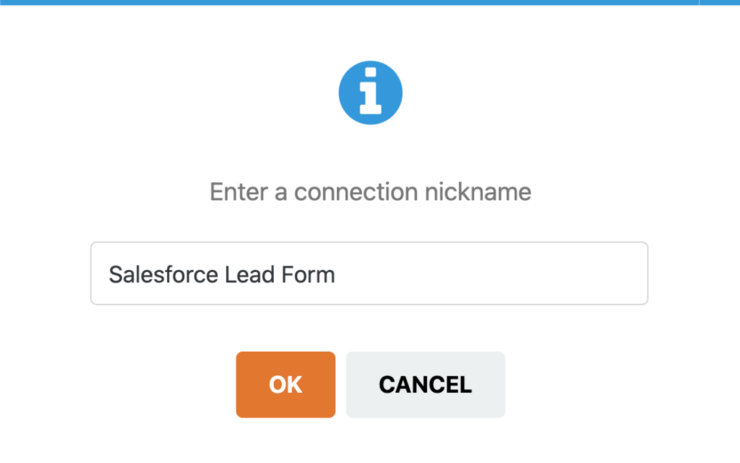 salesforce lead form nickname