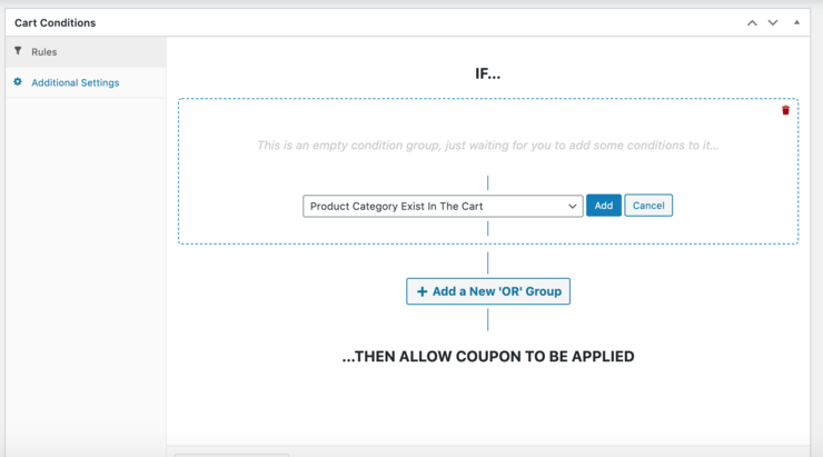 How to Set Up WooCommerce Cart Conditions (Step by Step) 8
