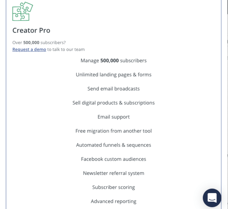 Tarification ConvertKit Comment obtenir la meilleure offre