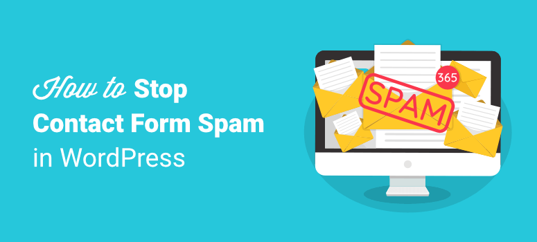 Stop contact form spam