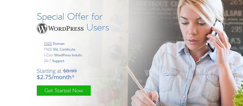 Oferta Bluehost