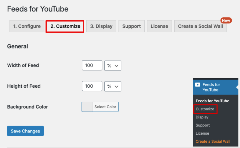 Customize YouTube feed