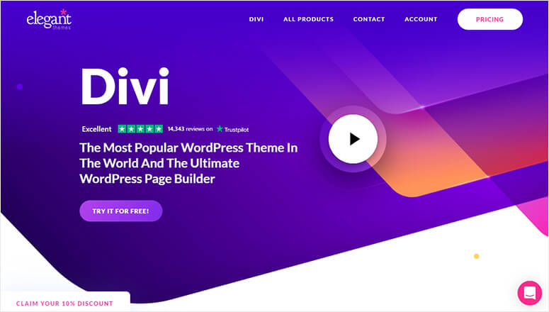 Elegant Themes Divi