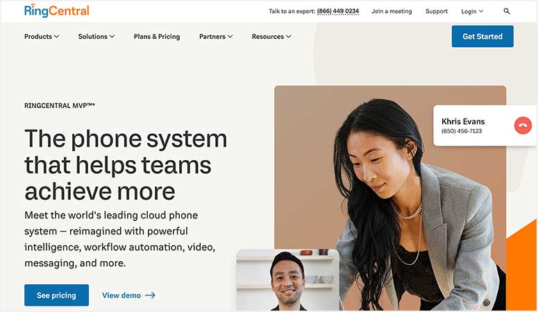 RingCentral MVP Software Reviews, Demo & Pricing - 2023
