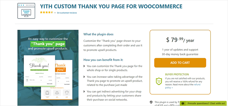 Custom Thank you page for WooCommerce