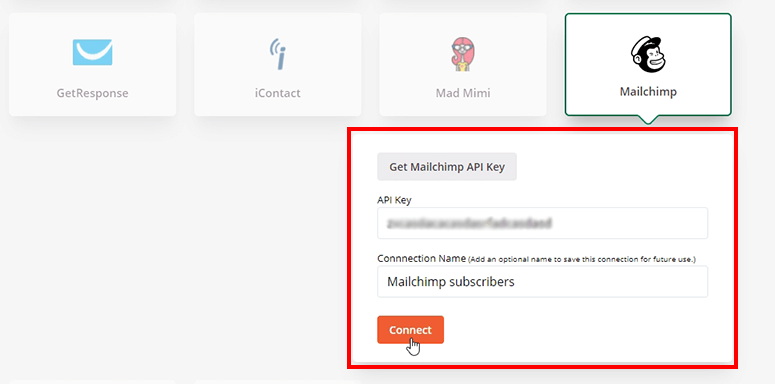 Add API key