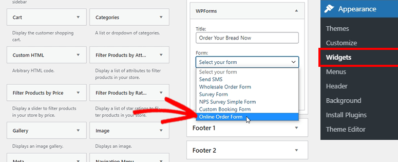 Add form widget